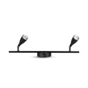 [VQ22682671] APLIQUE LED DE PARED/TECHO 4.5W CUERPO NEGRO 3000K