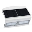 [VQ22682781] APLIQUE DE PARED SOLAR LED 6.8W CUERPO BLANCO Y NEGRO 4000K