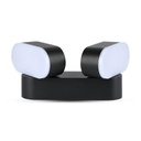 @[VQ22682931] APLIQUE DE PARED 12W CUERPO NEGRO MOVIBLE 3000K