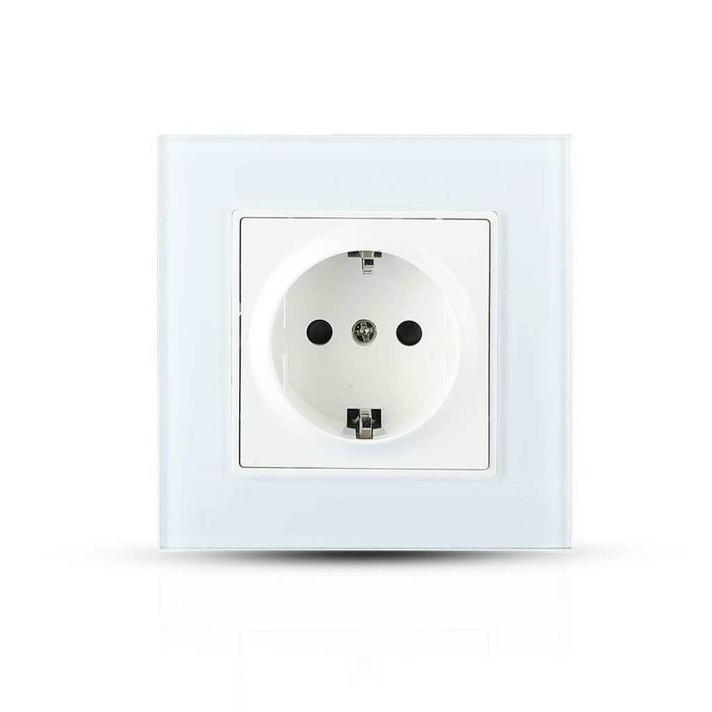 [VQ22683791] INTERRUPTOR SMART 16A CRISTAL BLANCO