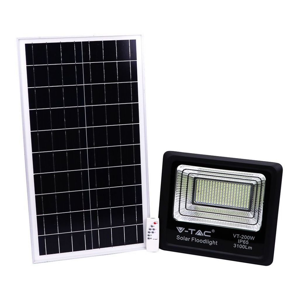 [VQ22685771] PROYECTOR LED V-TAC 40W SMD 3100LM 120° COLOR NEGRO IP65 4000K