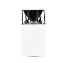 [VQ22685851] APLIQUE DE TECHO PARA GU10 CUADRADO BLANCO & CROMO