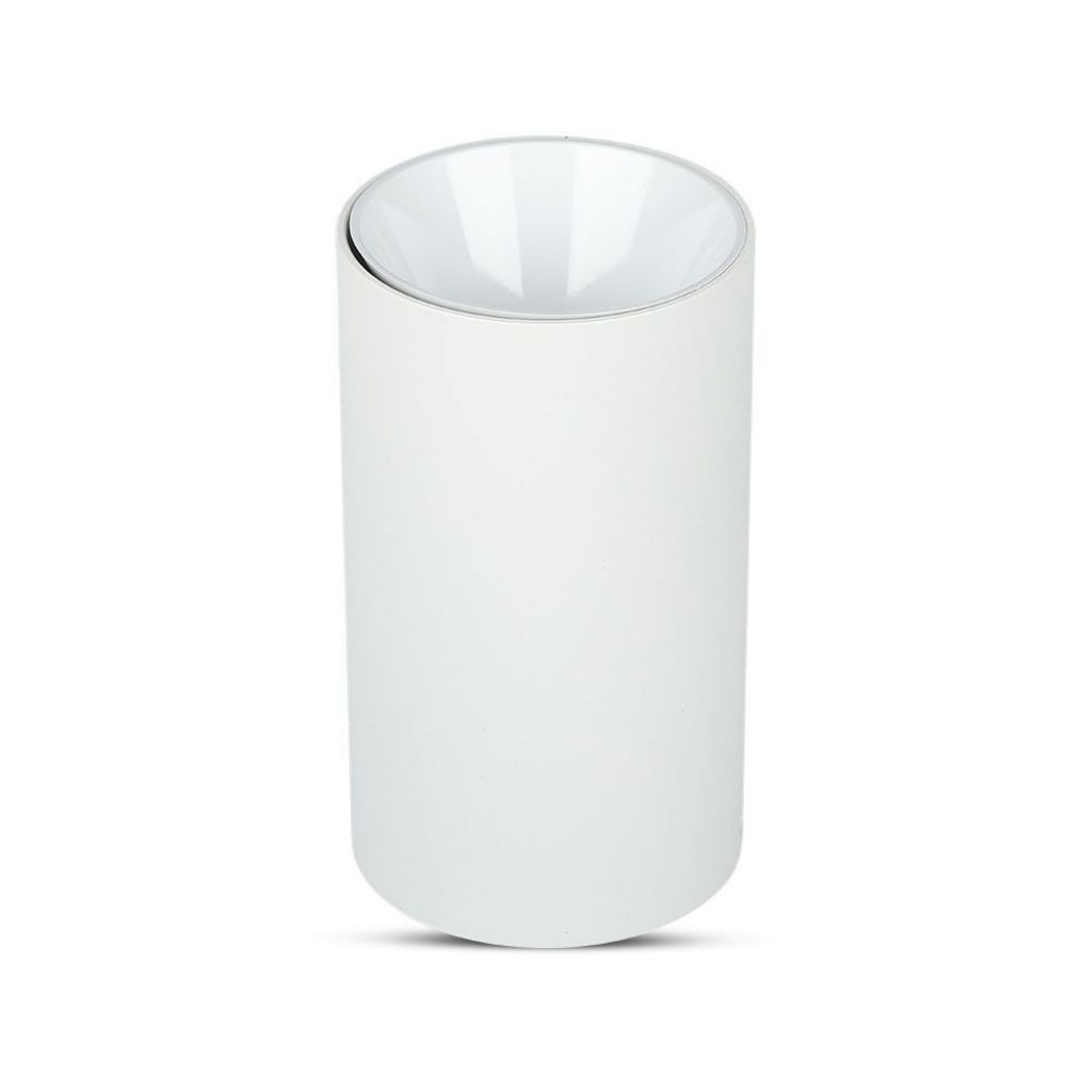 [VQ22685881] APLIQUE DE TECHO PARA GU10 REDONDO BLANCO & BLANCO