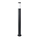 [VQ22685941] BALIZA DE JARDÍN DE ACERO INOXIDABLE E27 110CM CUERPO NEGRO IP44