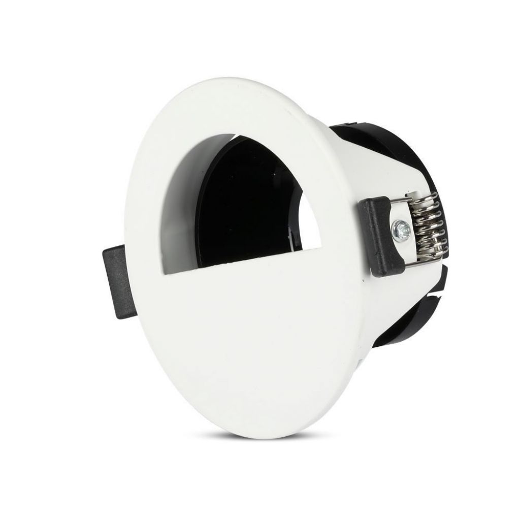[VQ22685991] ARO PARA GU10 MEDIO REDONDO CUERPO BLANCO&NEGRO