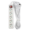 [VQ22687671] ENCHUFE 5 TOMAS CON INTERRUPTOR Y CABLE 5M