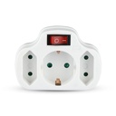 [VQ22688061] ADAPTADOR 2 X 2.5A 1 X 16A