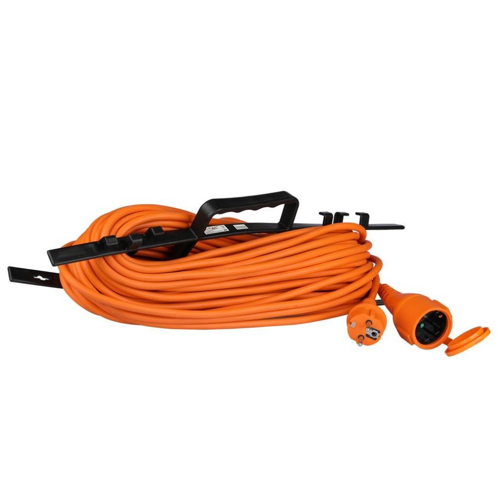 [VQ22688151] CABLE DE EXTENSIÓN 3G 1.5MM X 30M 1 TOMA 16A IP44 NARANJA & NEGRO