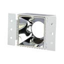 [VQ22688801] ARO CUADRADO GU10 MARCO BLANCO REFLECTOR CROMADO