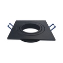 [VQ22689371] ARO PARA GU10 NEGRO CUADRADO