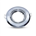 [VQ22689401] ARO GU10 REDONDO CROMO 2 UNID./CAJA