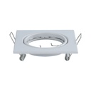 [VQ22689411] ARO PARA GU10 CUADRADO BLANCO (2 UNID./CAJA)