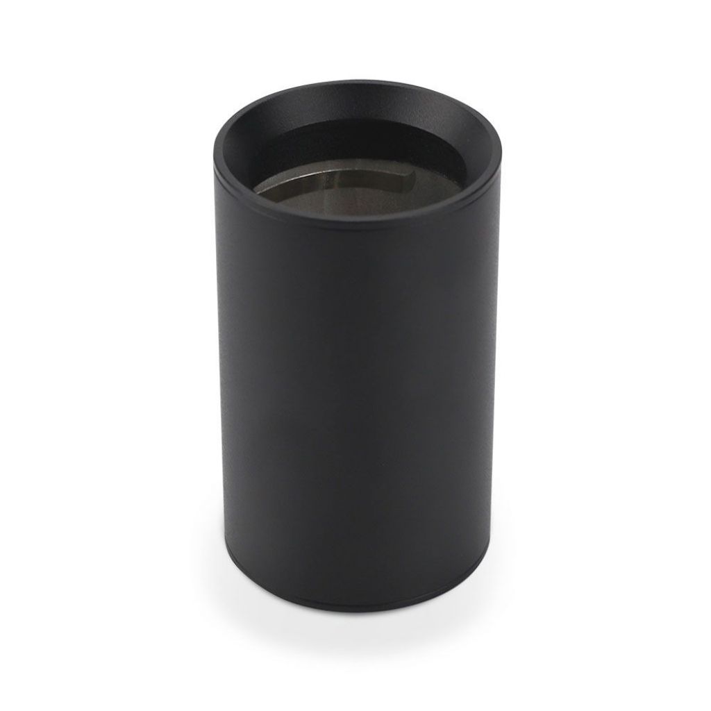 [VQ22689491] APLIQUE DE TECHO CON ARO PARA GU10 MONTAJE DE SUPERFICIE NEGRO