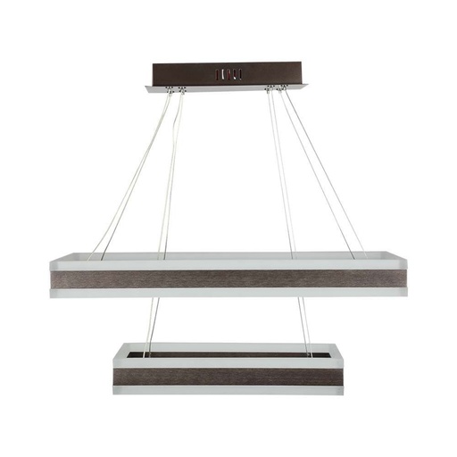 [213988] [VQ2262139881] LÁMPARA DE TECHO ARAÑA LED 113W REGULABLE COLOR CAFÉ 3000K