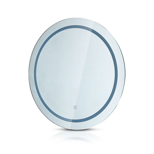 [2140491] [VQ22621404911] ESPEJO DE LED 8W REDONDO IP44 ANTINIEBLA CCT BOTÓN TÁCTIL