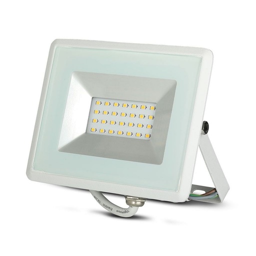 [215951] [VQ2262159511] PROYECTOR LED V-TAC 20W SMD 1620LM 100° COLOR BLANCO IP65 6500K