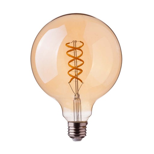 [217217] [VQ2262172171] BOMBILLA LED V-TAC E27 G95 4.8W FILAMENT 300LM 300° 1800K