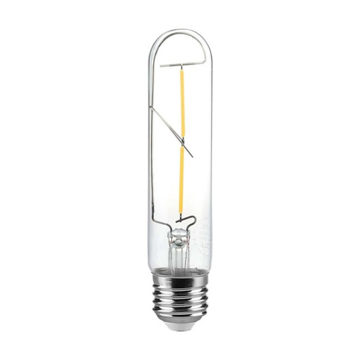 [217251] [VQ2262172511] BOMBILLA LED V-TAC E27 T30 2W FILAMENTO 200LM 300° 30X136MM 3000K