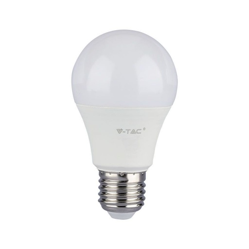 [217354] [VQ2262173541] BOMBILLA LED V-TAC E27 A60 10.5W SMD 1055LM 200° 60X110MM 6500K