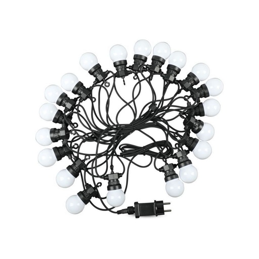 [217439] [VQ2262174391] GUIRNALDA LED 0.5W 24V 10M 20 BOMBILLAS 3000K