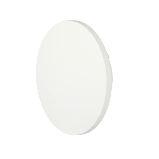 [217527] [VQ2262175271] APLIQUE DE PARED LED 8W CUERPO BLANCO REDONDO IP65 3000K