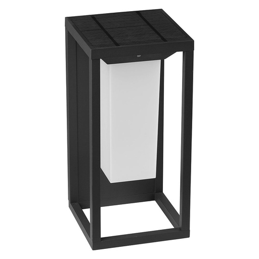 [21784] [VQ226217841] APLIQUE DE PARED SOLAR LED 2W CHIP SAMSUNG CUERPO GRIS 3000K