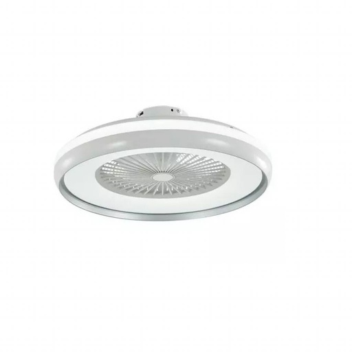 [217935] [VQ2262179351] VENTILADOR DE CAJA LED DE 45 W CON PLAFÓN CONTROL RF CCT MOTOR ANILLO GRIS