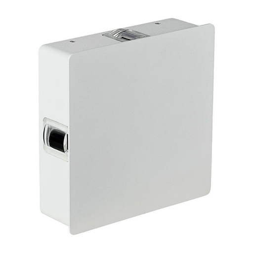 [218210] [VQ2262182101] APLIQUE LED 4W CUERPO BLANCO CUADRADO IP65 4000K