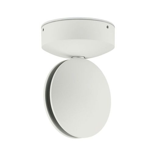 [218217] [VQ2262182171] APLIQUE LED 7W REDONDO 110LM/W HAZ DE LUZ 360° COLOR BLANCO IP65 3000K