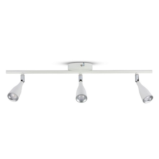 [218272] [VQ2262182721] APLIQUE LED DE TECHO4.5W TRIPLE FOCO CUERPO BLANCO 4000K