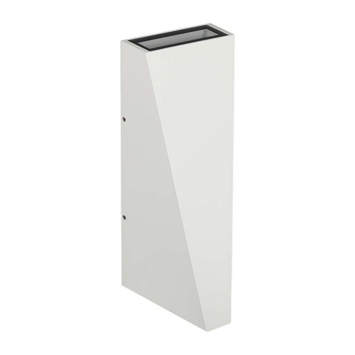 [218295] [VQ2262182951] APLIQUE DE PARED LED 6W LUZ ARRIBA Y ABAJO CUERPO BLANCO IP65 3000K