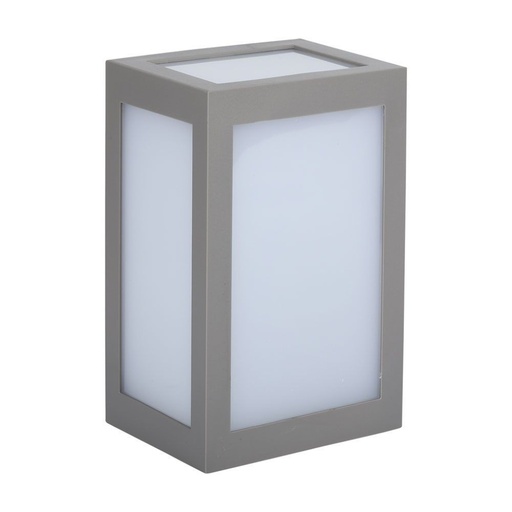 [218338] [VQ2262183381] APLIQUE DE EXTERIOR LED 12W CUERPO GRIS IP65 4000K