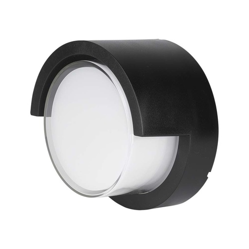 [218538] [VQ2262185381] APLIQUE DE PARED LED 12W CUERPO NEGRO REDONDO 4000K