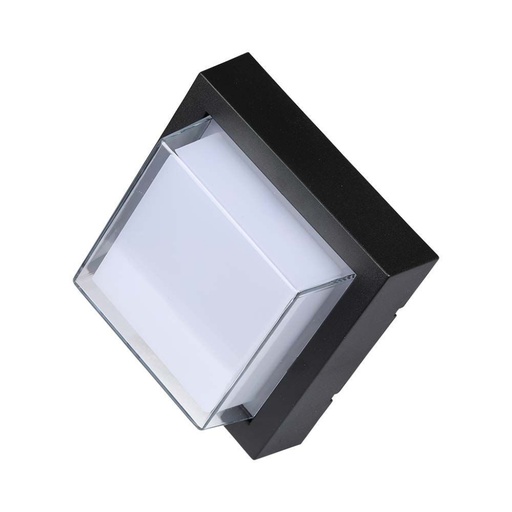 [218612] [VQ2262186121] APLIQUE DE PARED LED 7W CUERPO NEGRO CUADRADO 3000K