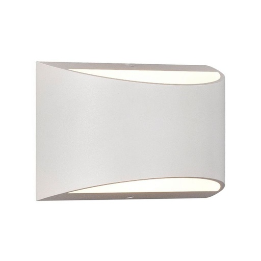 [218683] [VQ2262186831] APLIQUE DE PARED LED 10W CHIP BRIDGELUX CUERPO BLANCO IP54 4000K