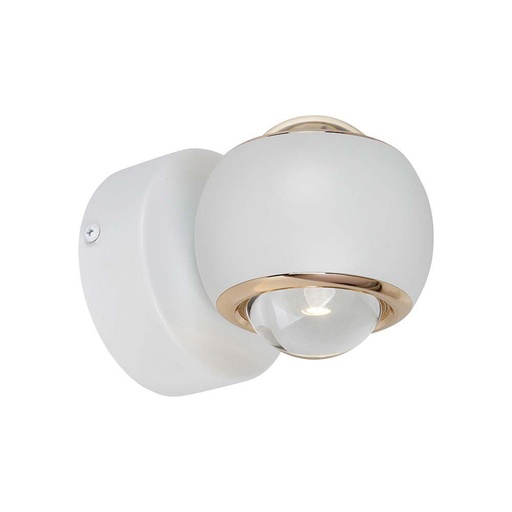 [23008] [VQ226230081] APLIQUE LED 10W CUERPO BLANCO 3000K