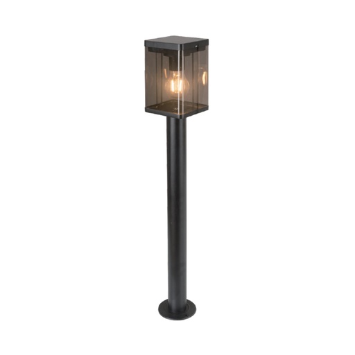 [23009] [VQ226230091] LÁMPARA SOLAR LED 2.5W E27 BOLARDO CON SENSOR DE MICROONDAS IP54