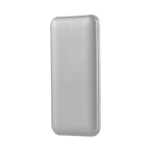 [23035] [VQ226230351] POWER BANK 10000MAH 2A 30CM CABLE TIPO C PLATA