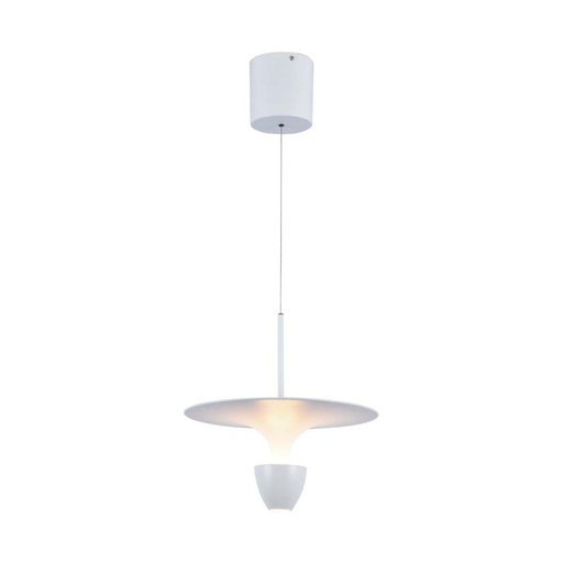 [23102] [VQ226231021] LÁMPARA DE TECHO LED COLGANTE 9W 30X320X100CM CUERPO BLANCO PURO 3000K