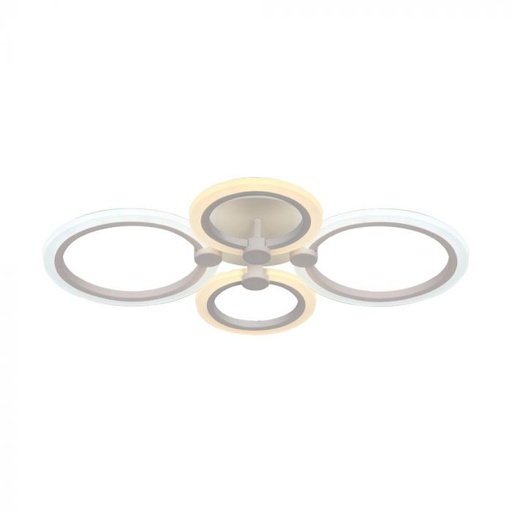 [23394] [VQ226233941] LÁMPARA DE TECHO LED 45W MANDO A DISTANCIA CUERPO BLANCO IP20 REGULABLE CCT