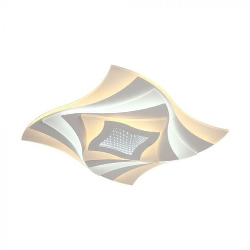 [23397] [VQ226233971] LÁMPARA DE TECHO LED 75W MANDO A DISTANCIA CUERPO BLANCO IP20 REGULABLE CCT