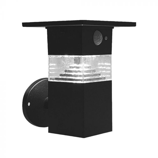 [23400] [VQ226234001] APLIQUE SOLAR LED 3W CON SENSOR PIR IP54