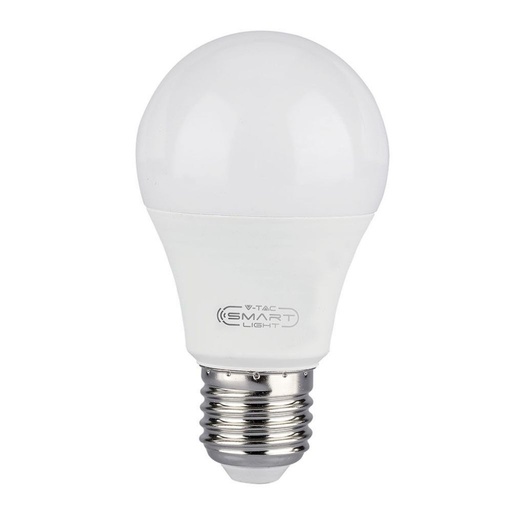 [2751] ¬[VZ5502] BOMBILLA LED V-TAC E27 A60 10W SMD 806LM 200° RGB + 2700K + 6400K
