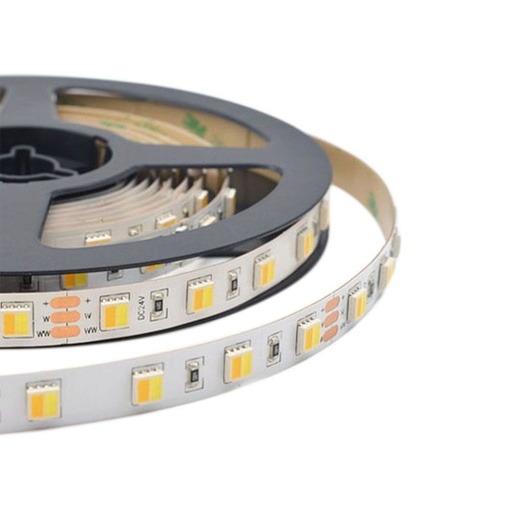 [2898] [VQ22628981] TIRA LED 24V 14W/M SMD2835 120LEDS/M CCT CCT IP65 5M/ROLLO