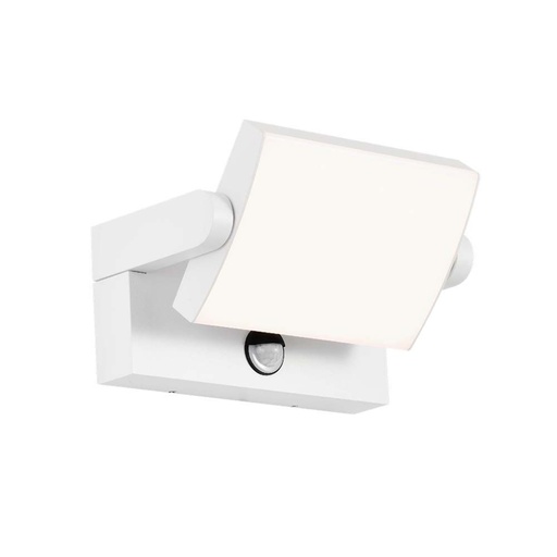 [2938] [VQ22629381] APLIQUE LED 17W SENSOR CUERPO BLANCO IP65 3000K