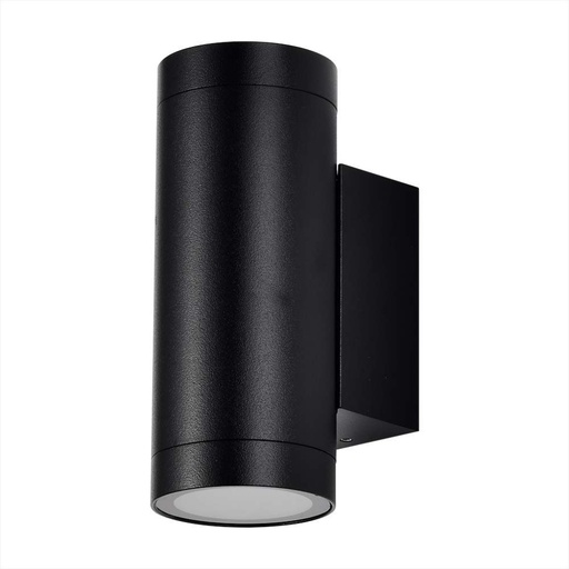 [2971] [VQ22629711] APLIQUE DE PARED PARA GU10 NEGRO REDONDO