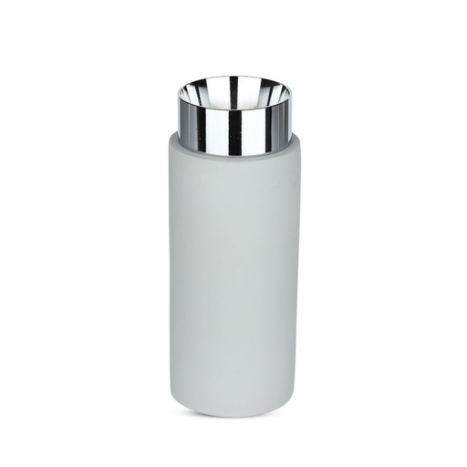[3138] [VQ22631381] APLIQUE DE TECHO PARA GU10 HORMIGÓN GRIS Y METAL CROMO