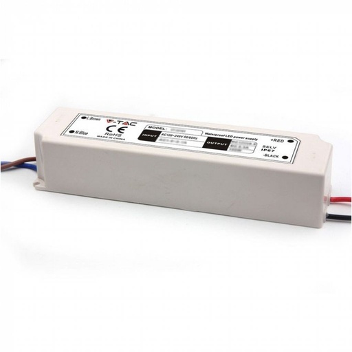 [3248] @[VQ22632481] FUENTE DE ALIMENTACIÓN V-TAC 12V DC 150W 12.5A IP67 192X52X37MM