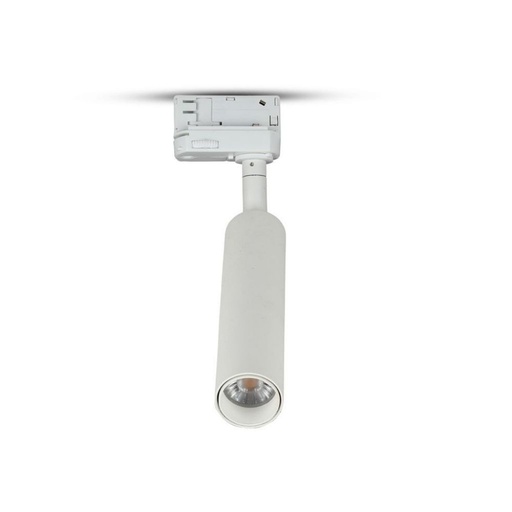 [352] [VQ2263521] FOCO DE CARRIL LED 7W CHIP DE SAMSUNG CUERPO BLANCO 5000K