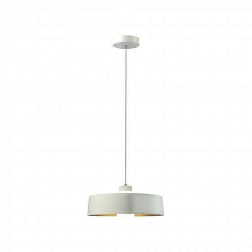 [3939] [VQ22639391] LÁMPARA DE TECHO COLGANTE LED 7W (ACRÍLICO) CUBIERTA BLANCA Ø340 3000K